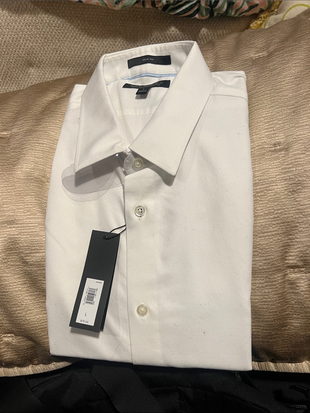 Banana Republic White Men’s Dress Shirt